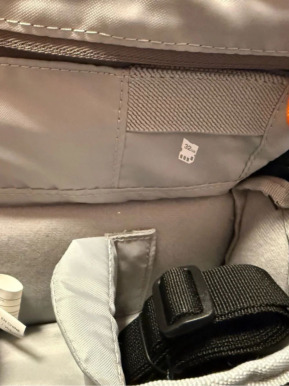 Black & Orange Camera Bag - Compact Protective Case for different purposes